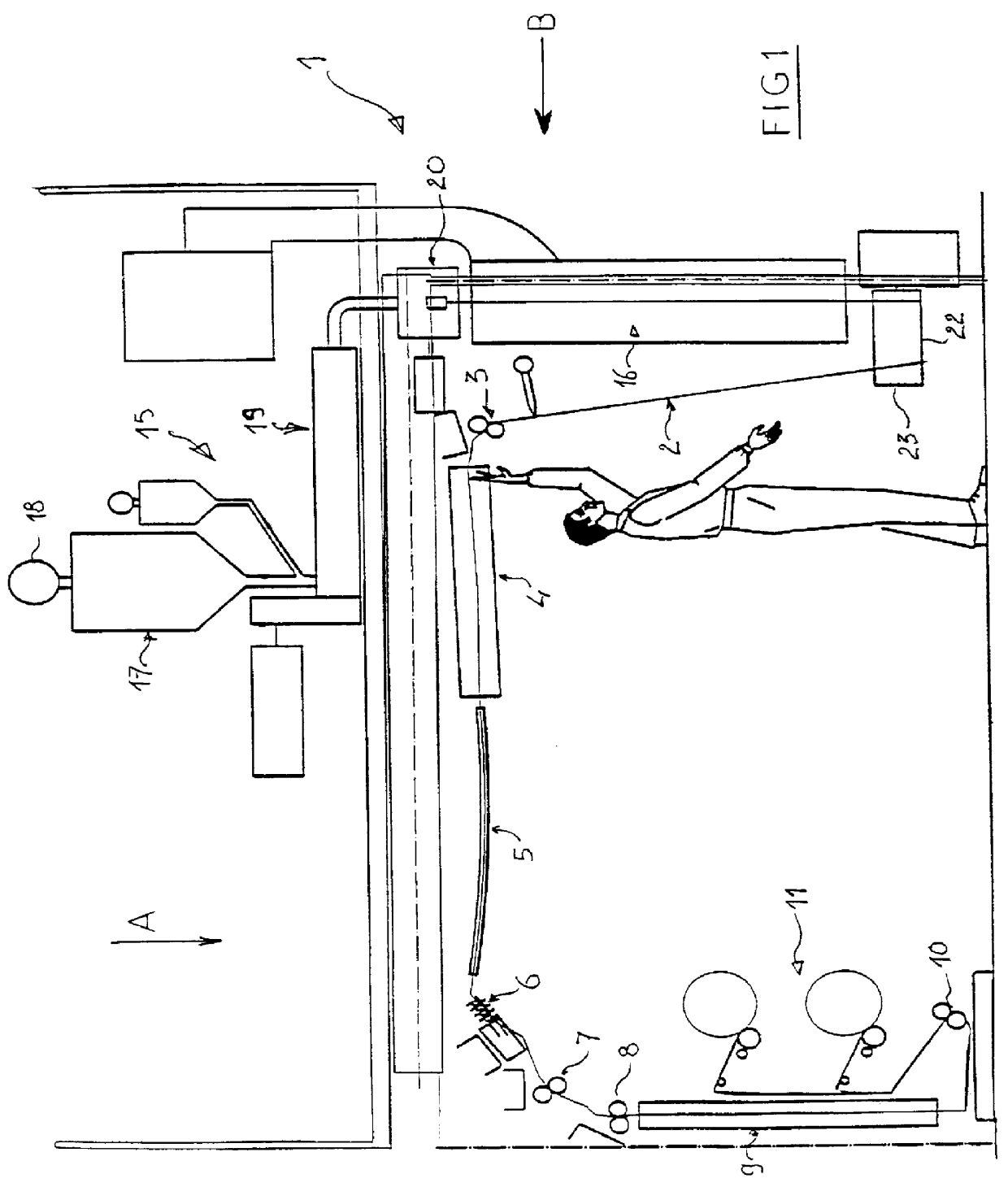 Machine for the spinning and texturing of threads by false twisting