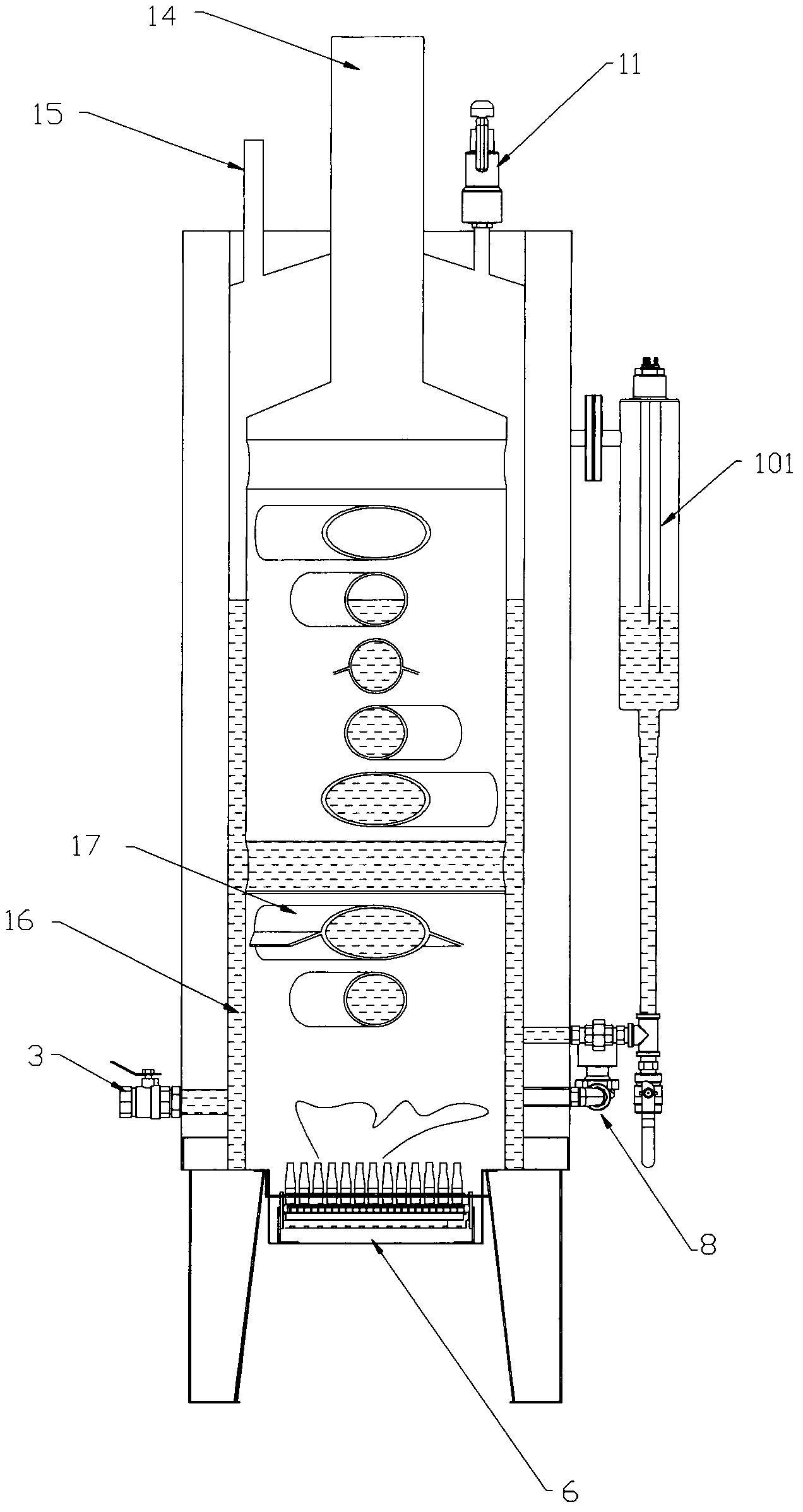 Gas steam generator