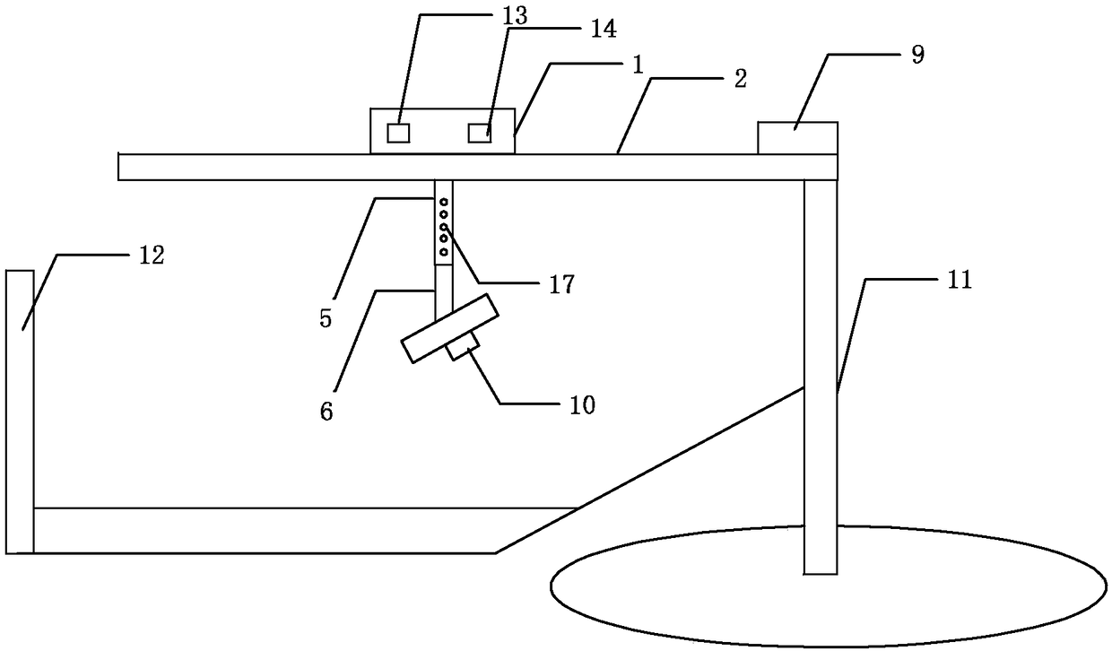 Movable type wave run-up precise measuring device