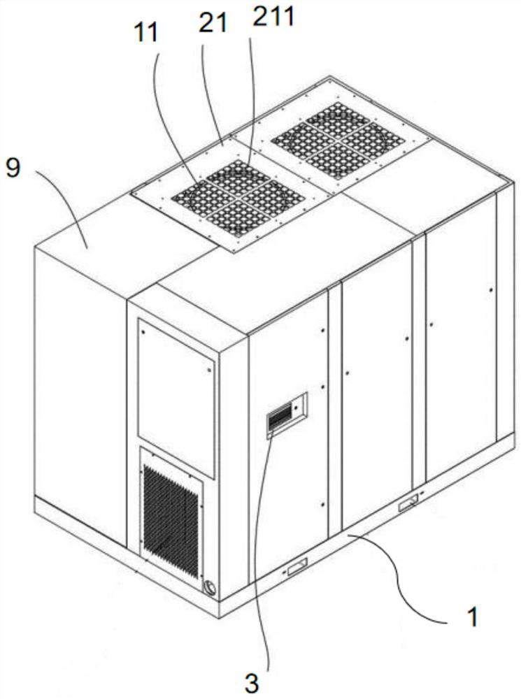 Silent noise reduction air compressor