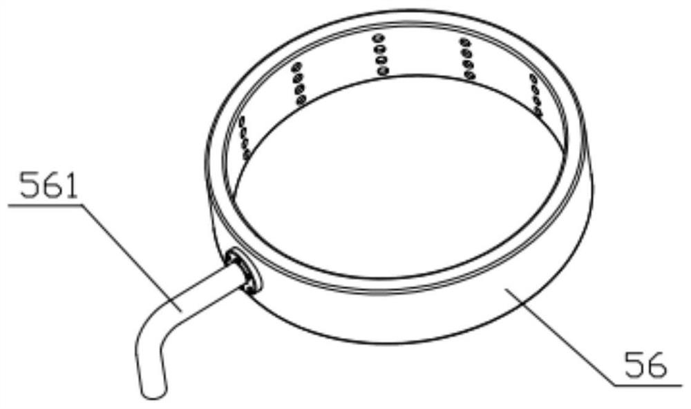 River channel eutrophication sewage recycling treatment device