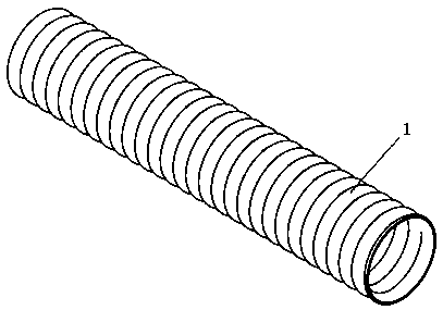 Covered stent used in chest great vessel cavity