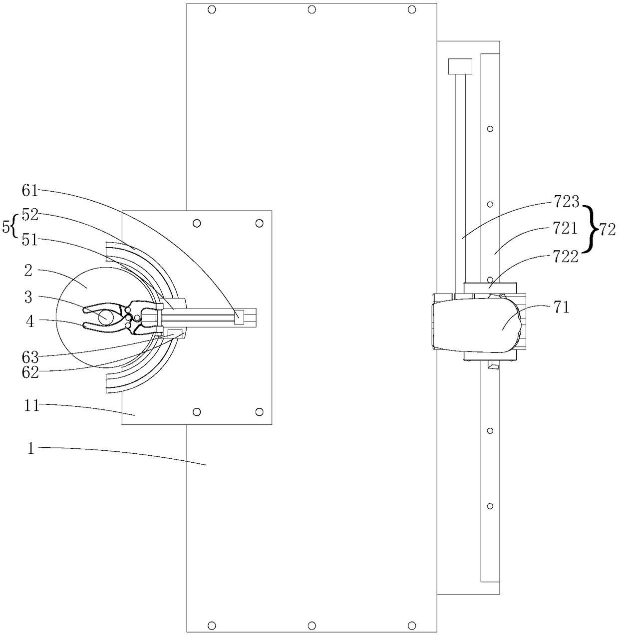 Lightning arrester wiring device