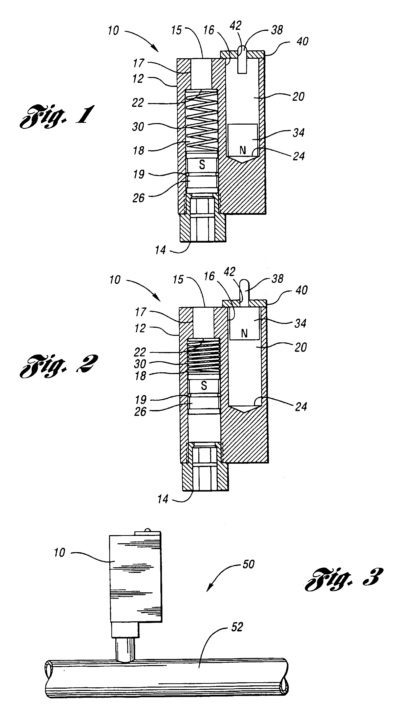 Pressure fault device