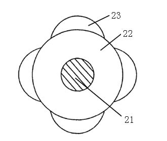 Permanent magnet synchronous motor (PMSM) with high torque density