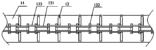 Rapeseed conveying equipment easy to observe