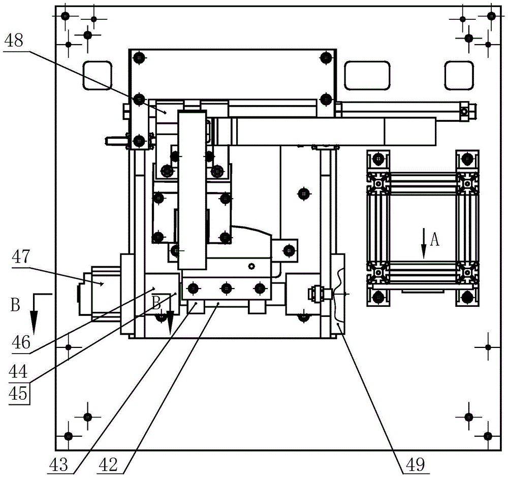 An electric caliper assembly assembly tool