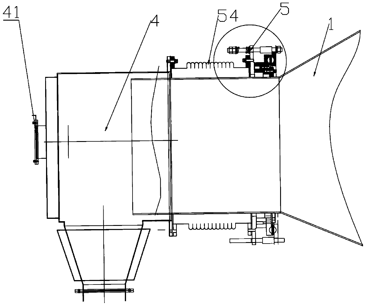 Continuous electric heating rotary furnace and process for preparing lithium manganate through rotary furnace