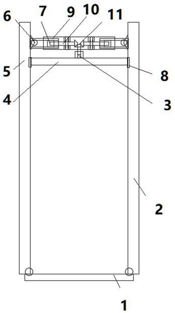 Outdoor lifesaving under-mounted isolated safety structure and safety observation method