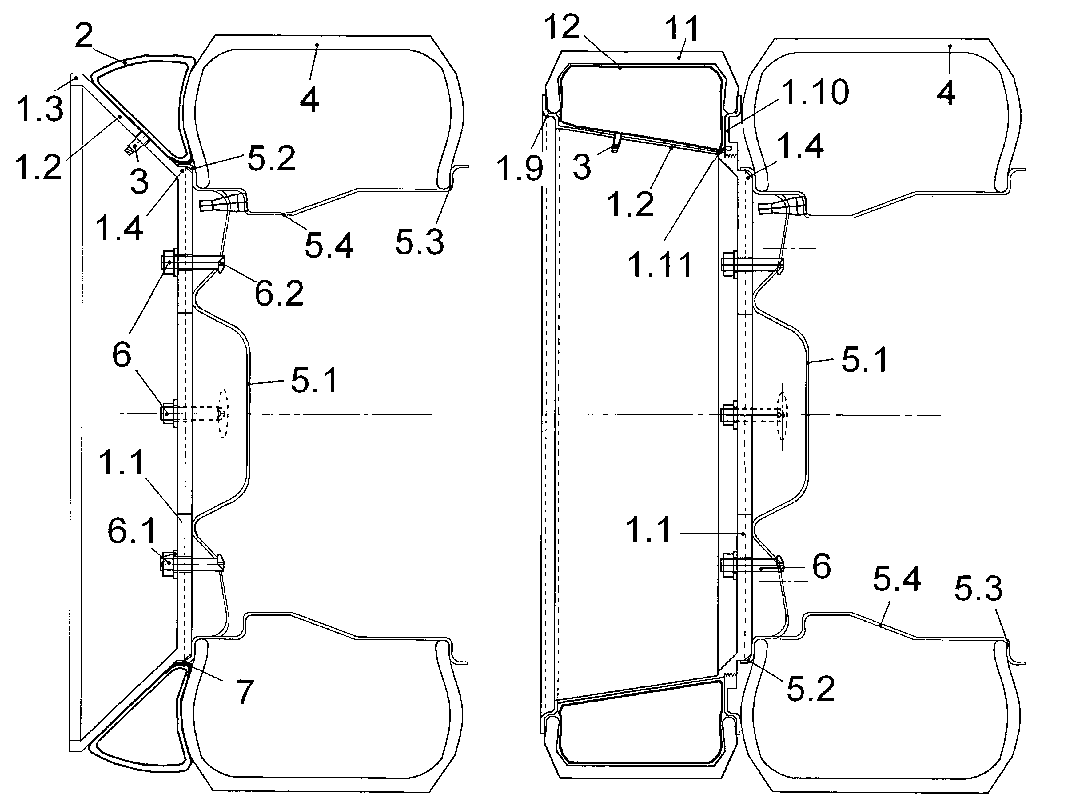 Anti-sink rim