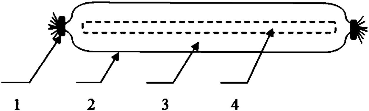 Blast hole filling material and preparation method thereof, and blast hole filling method