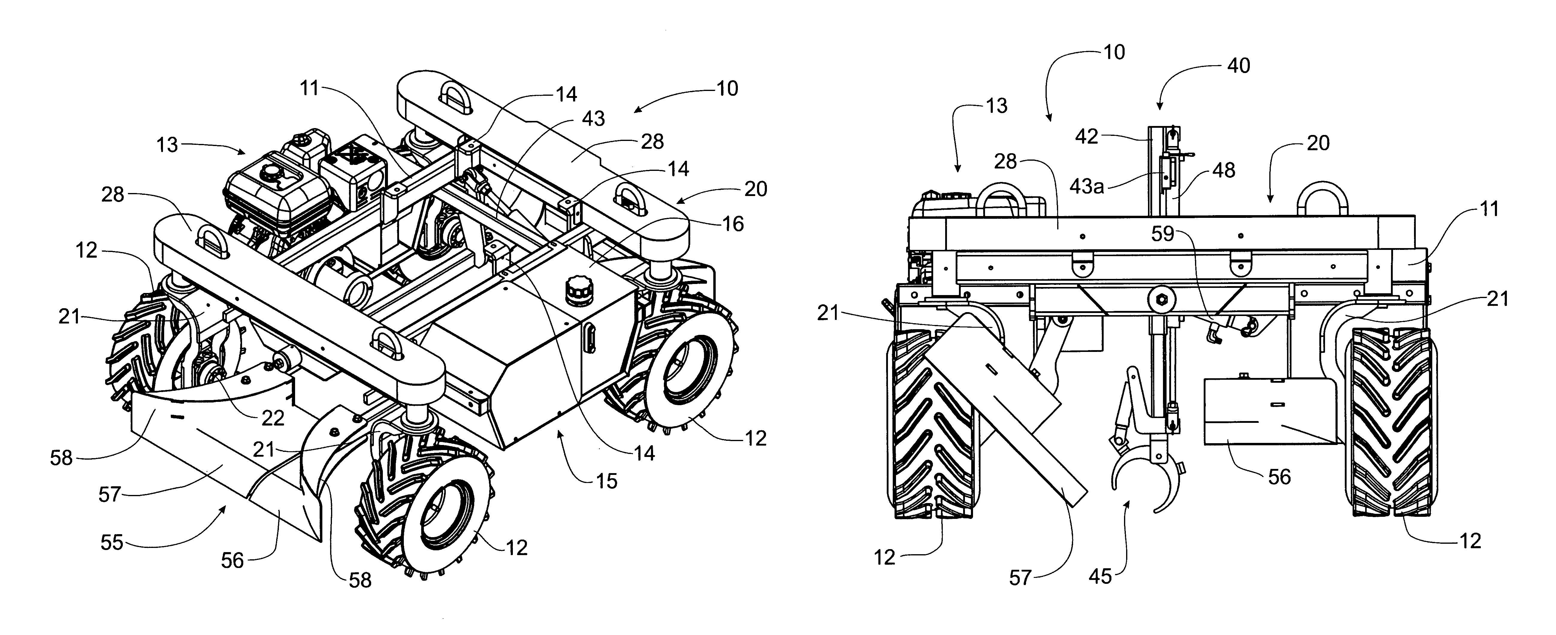 Apparatus for moving concrete pump hoses