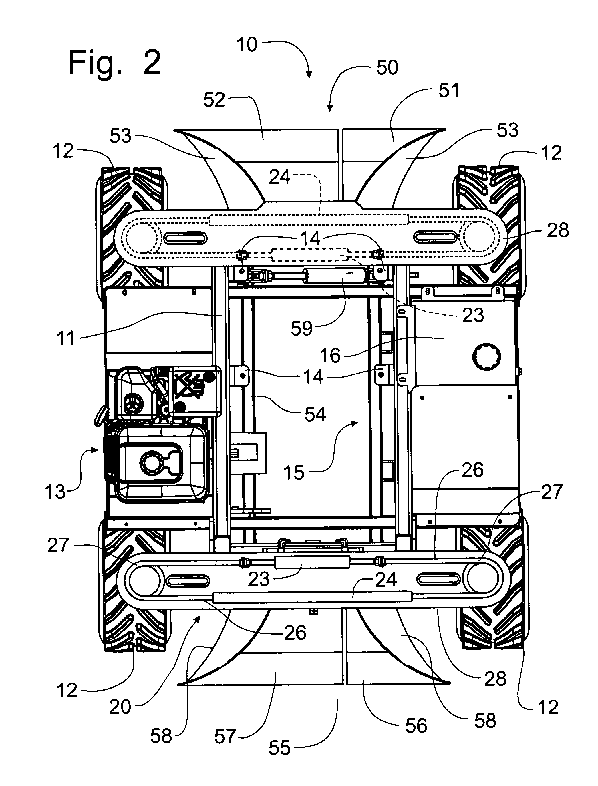 Apparatus for moving concrete pump hoses