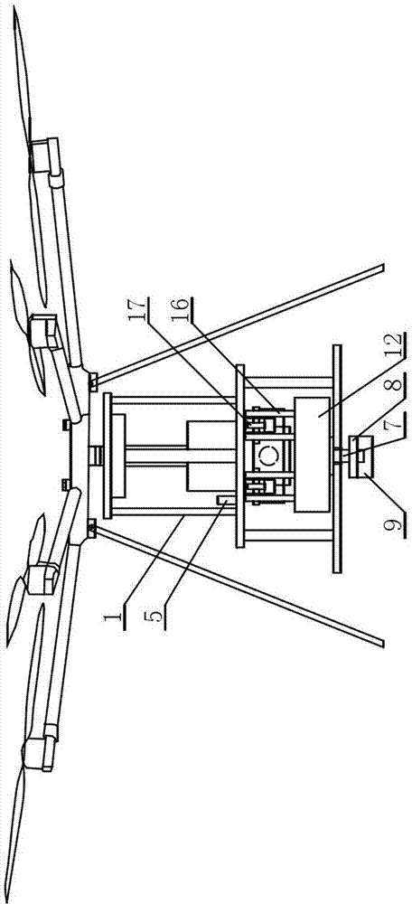 Unmanned-plane-based composite insulator hydrophobicity detector