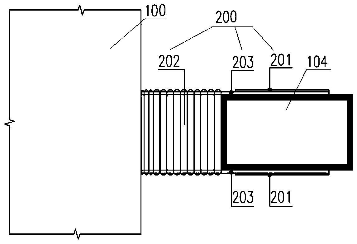 Loading and unloading device and method for load test of large structural member