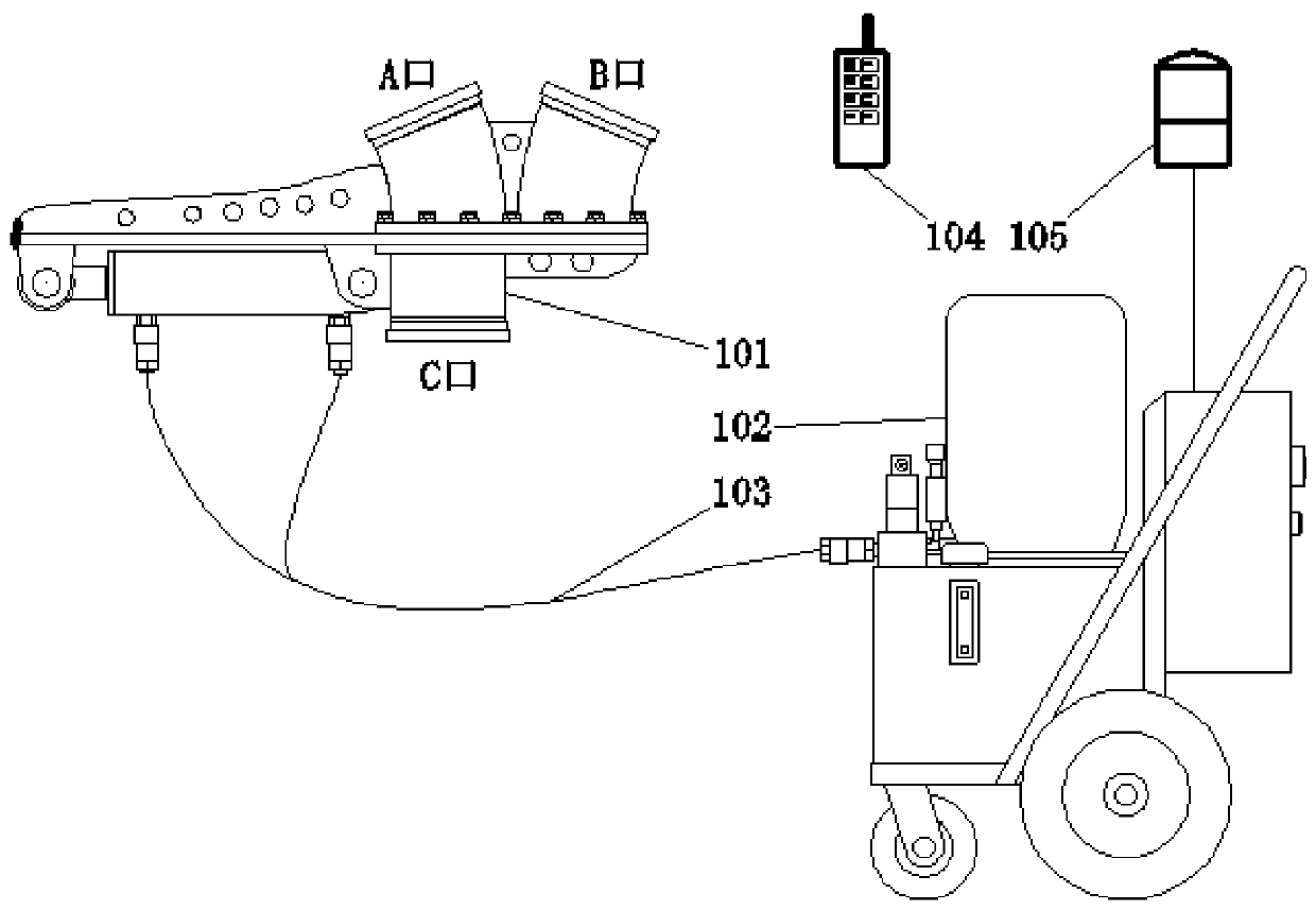 Remote-control sliding-type pulp distributor