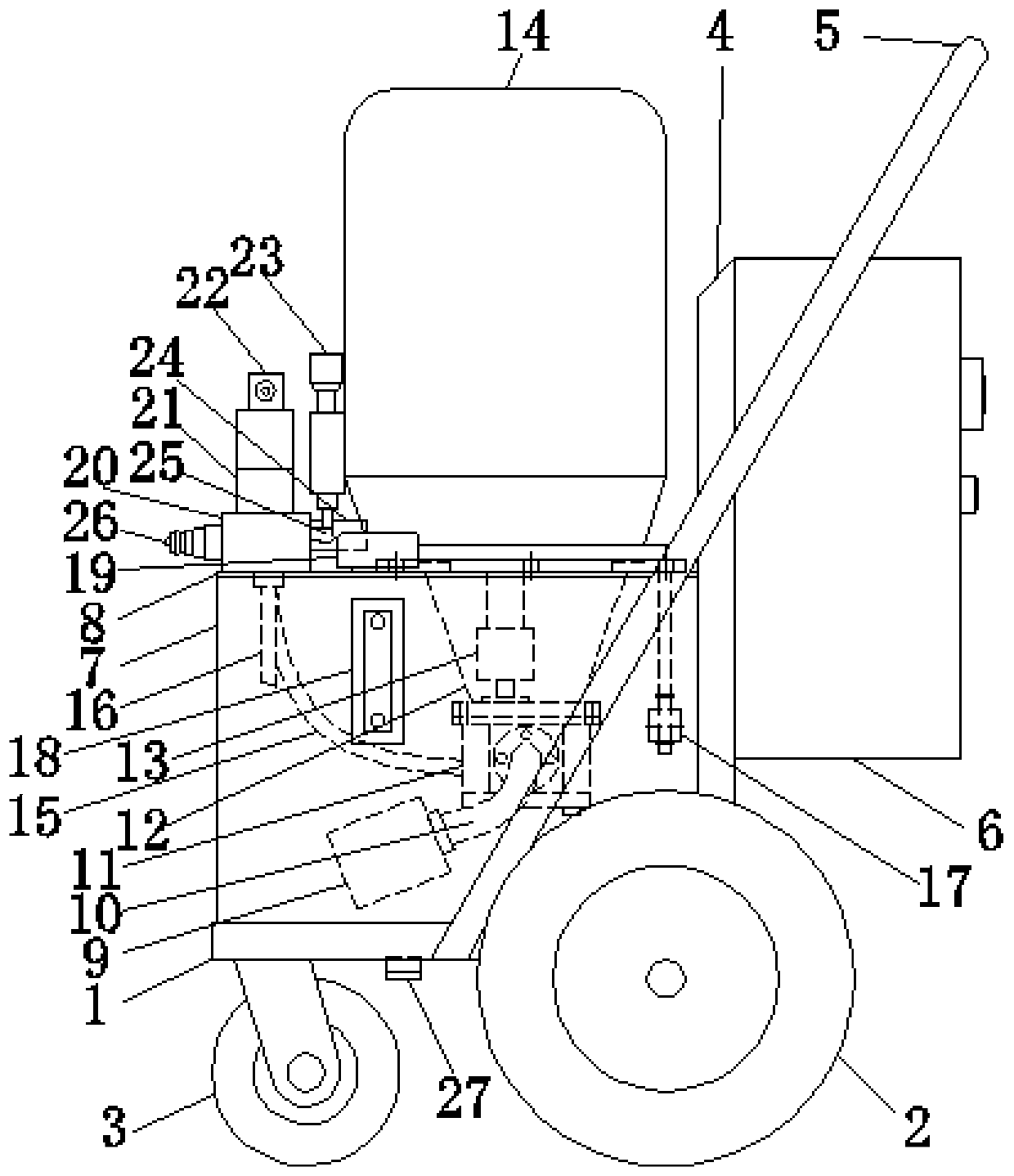 Remote-control sliding-type pulp distributor