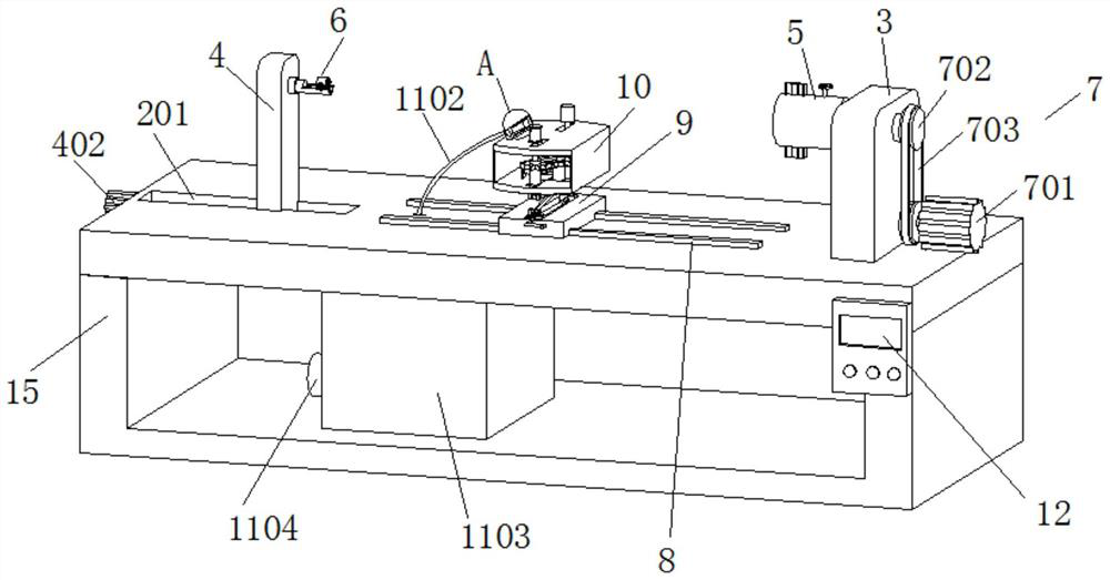 Crankshaft main journal polishing device