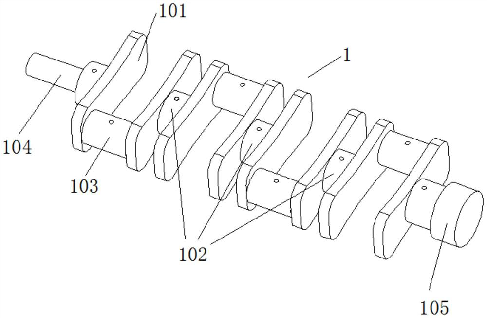 Crankshaft main journal polishing device