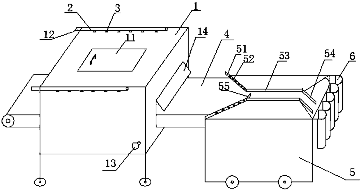 Plastic part cleaning and packing integration machine