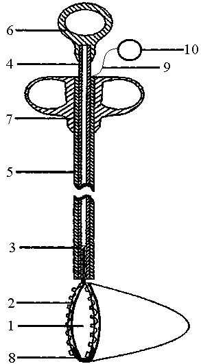 Excised tissue collector for laparoscopic operations