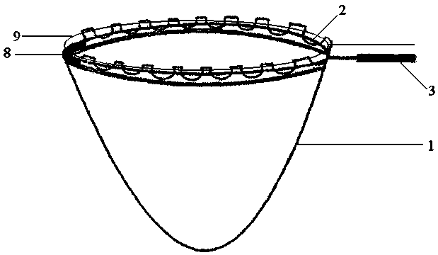 Excised tissue collector for laparoscopic operations