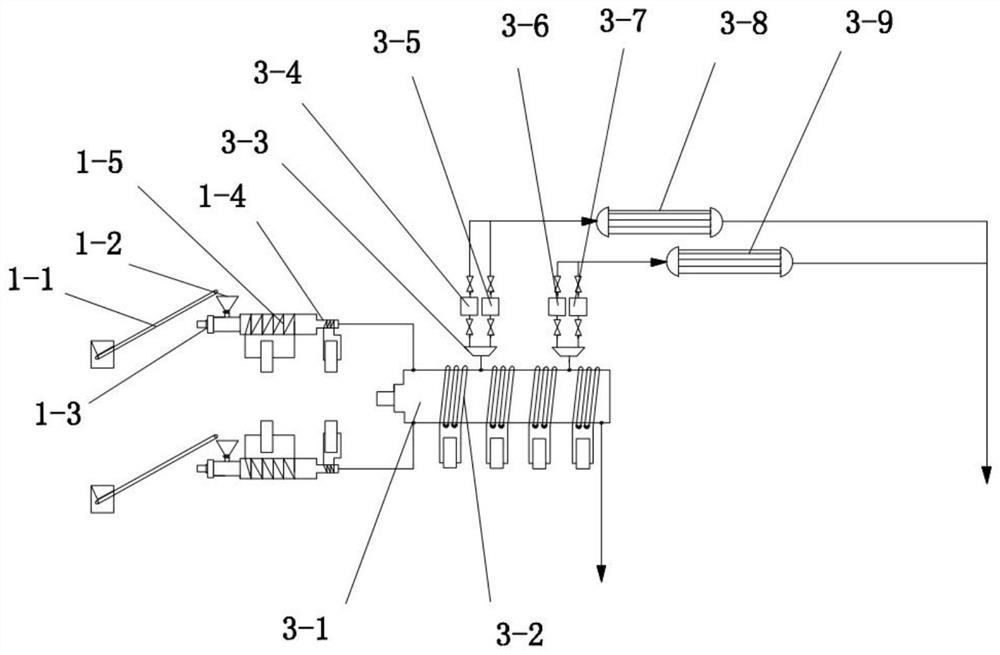 Large-scale and continuous waste organic matter energy conversion device