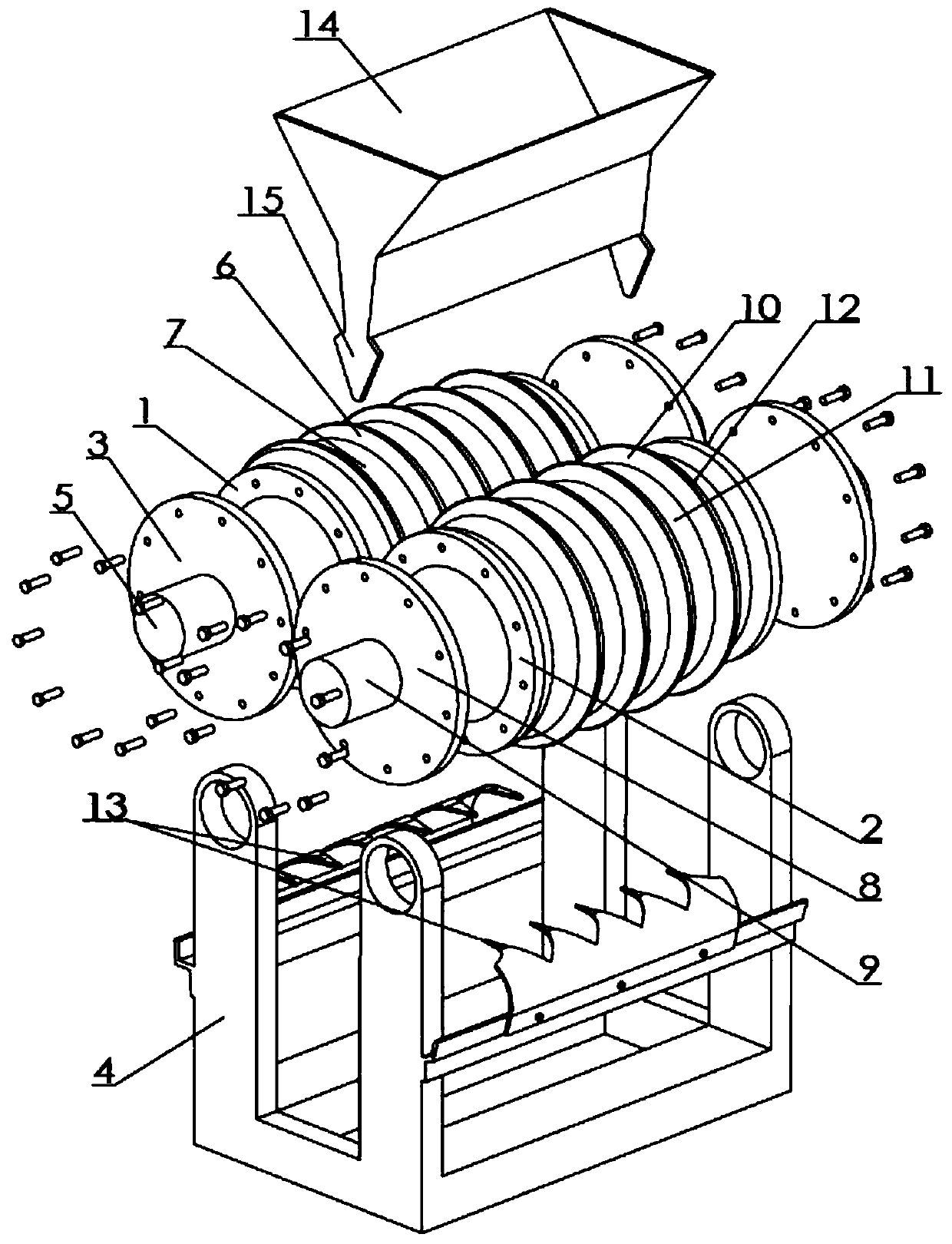 Biofuel sheet press