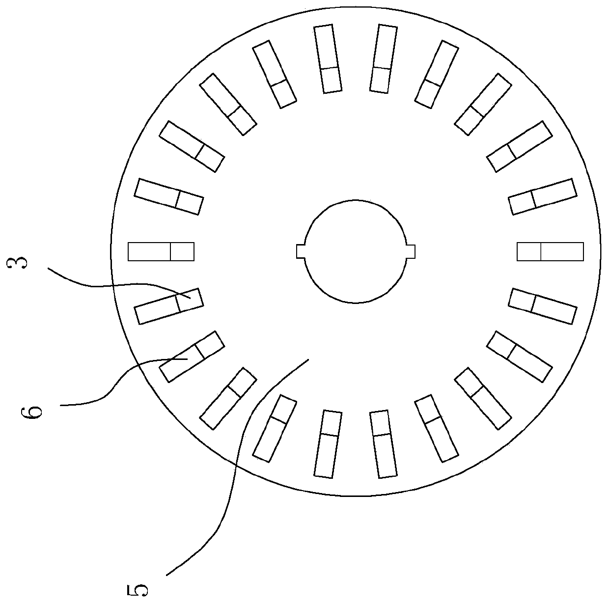 Transformation method for making motors never have bar breaking fault