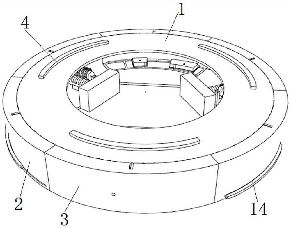 Bolt assembling and disassembling device based on magnetic adsorption and using method thereof