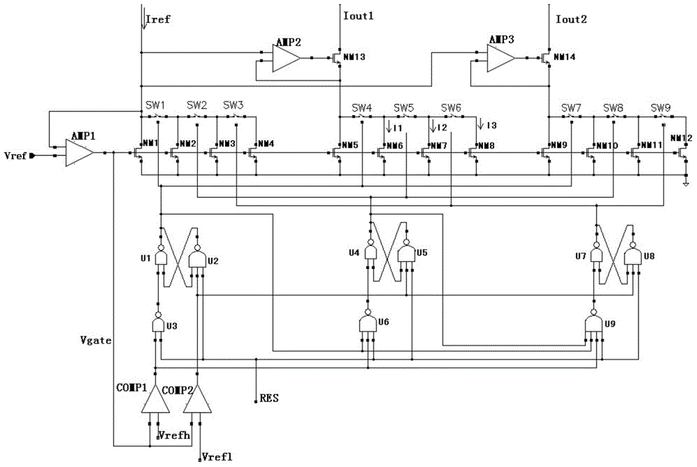 High-precision and wide-current-range current mirror