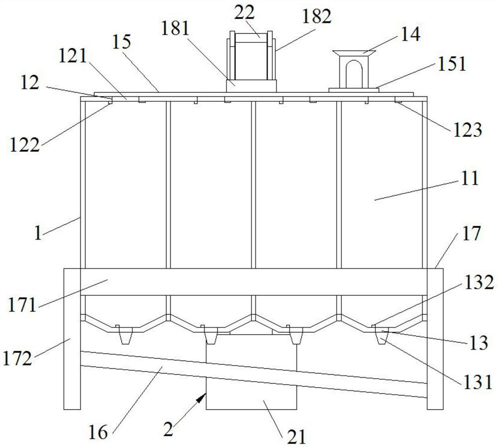 Improved grain storage equipment