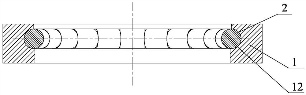 Labor-saving thinning stretching method adopting rolling shaft structure