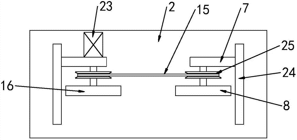 Assistant precipitation preventing device for textile engineering