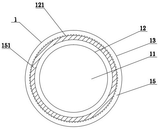 Novel rotating shaft sealing ring