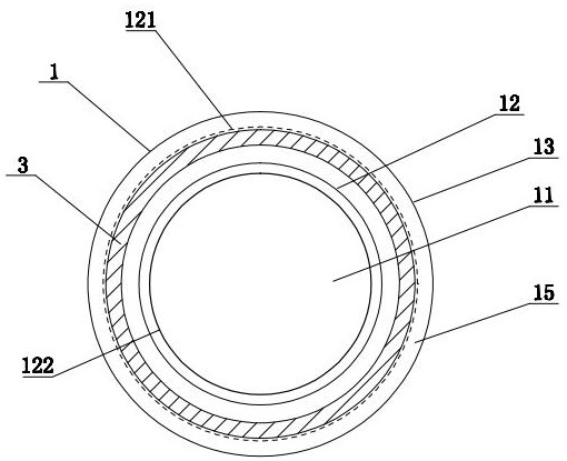 Novel rotating shaft sealing ring