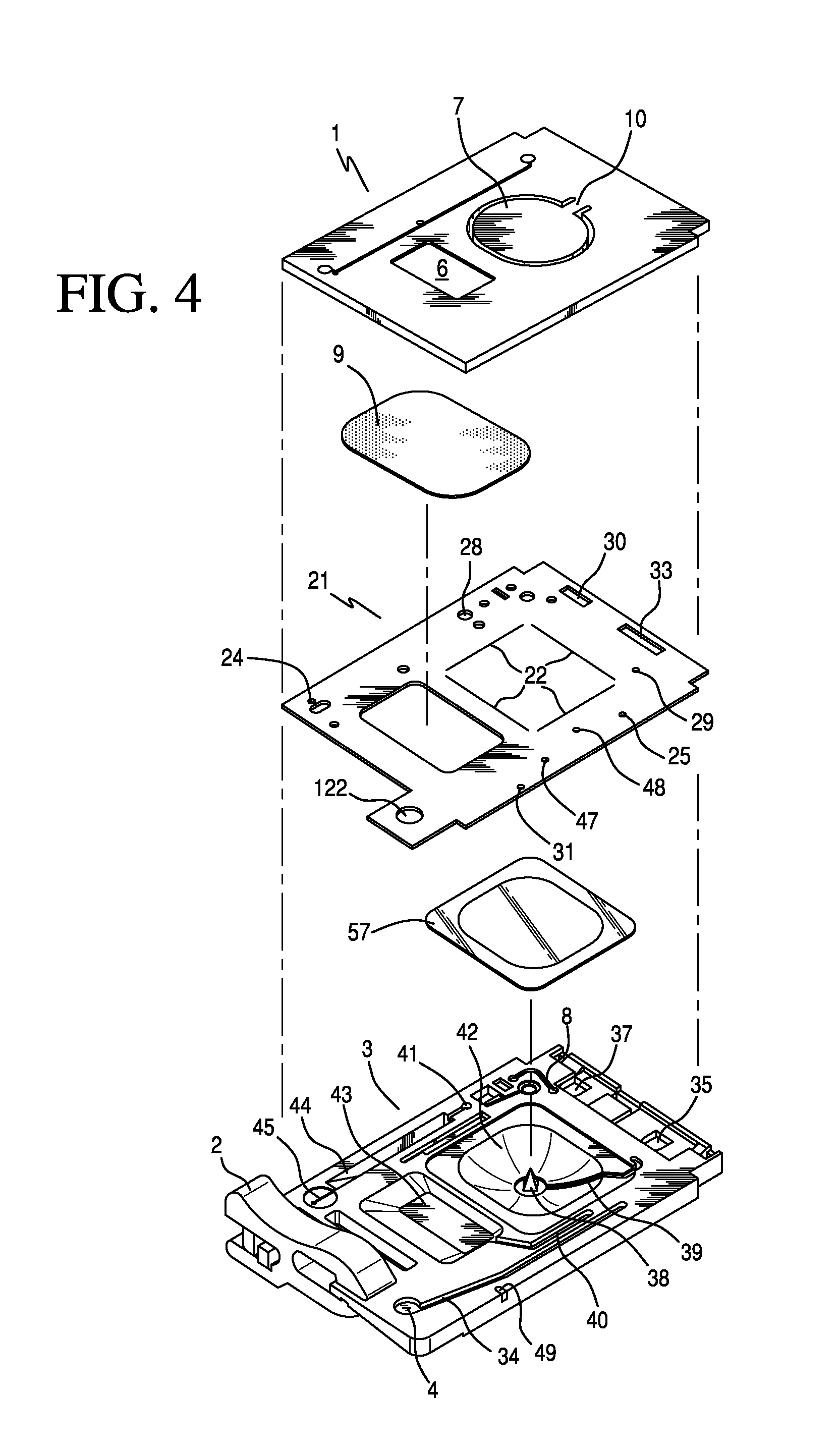 Ratiometric Immunoassay Method and Blood Testing Device