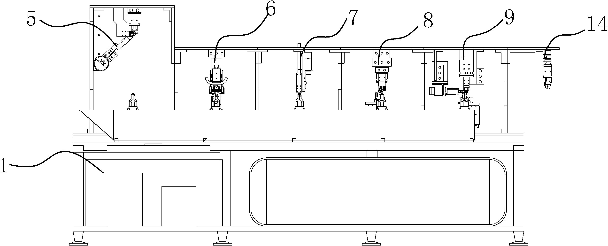 Automatic assembly machine for infusion apparatus