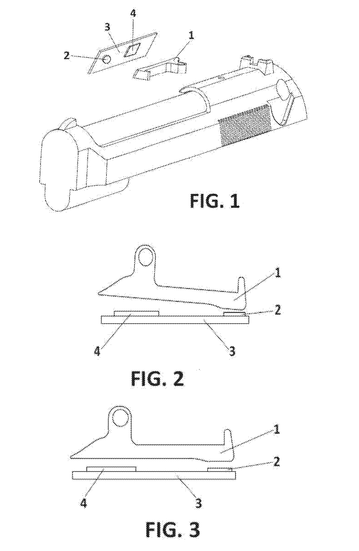 Cartridge-in-chamber detection system for firearms