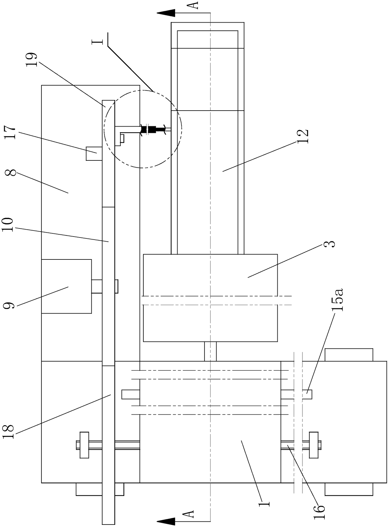 Kerbstone laying and stacking equipment for engineering construction