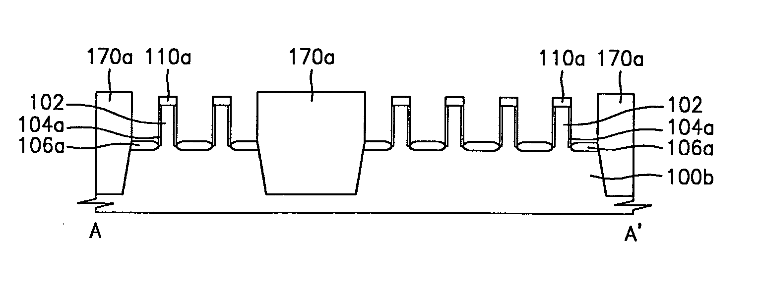 Double gate field effect transistor and method of manufacturing the same