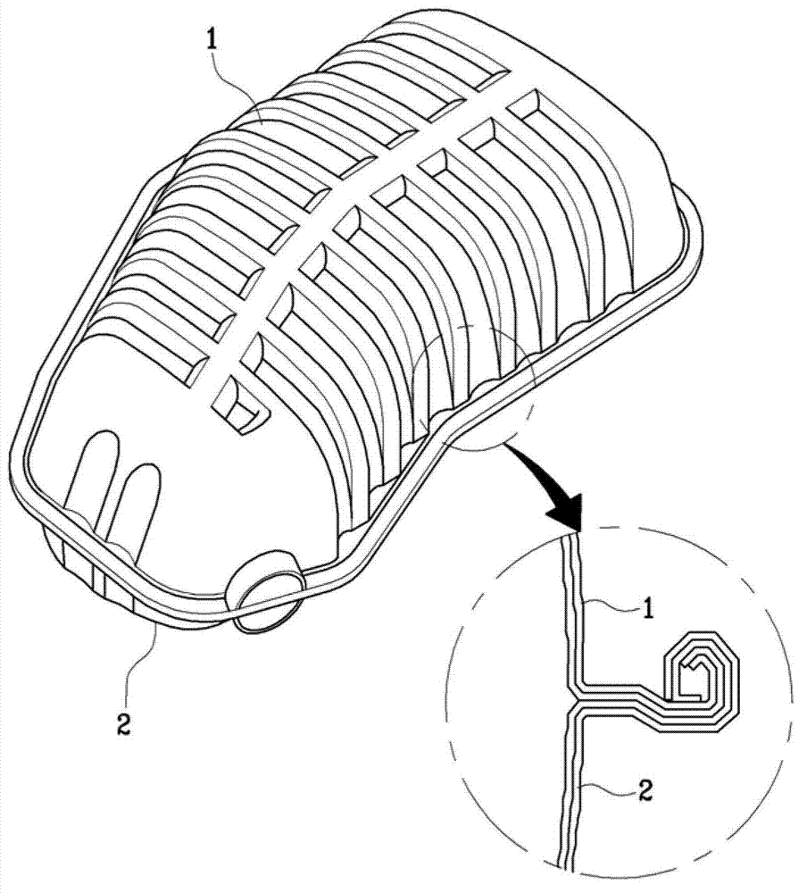 Muffler for vehicle