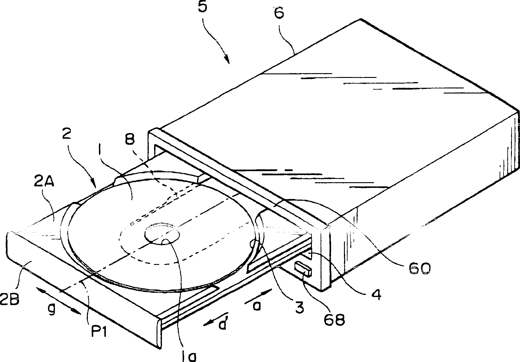 Disk drive device