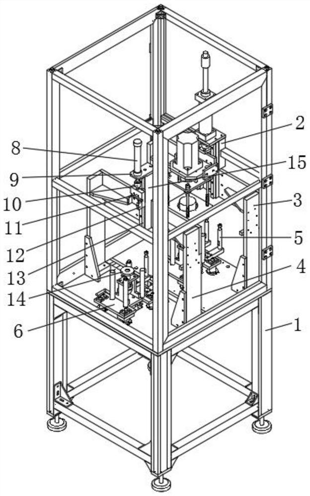 A dust removal device for electrical automation equipment