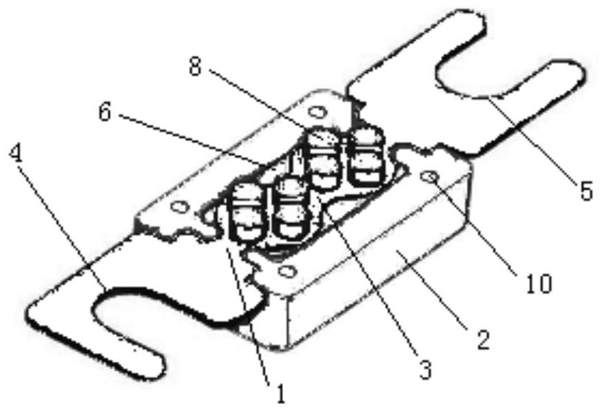 Large-current high-breaking fuse