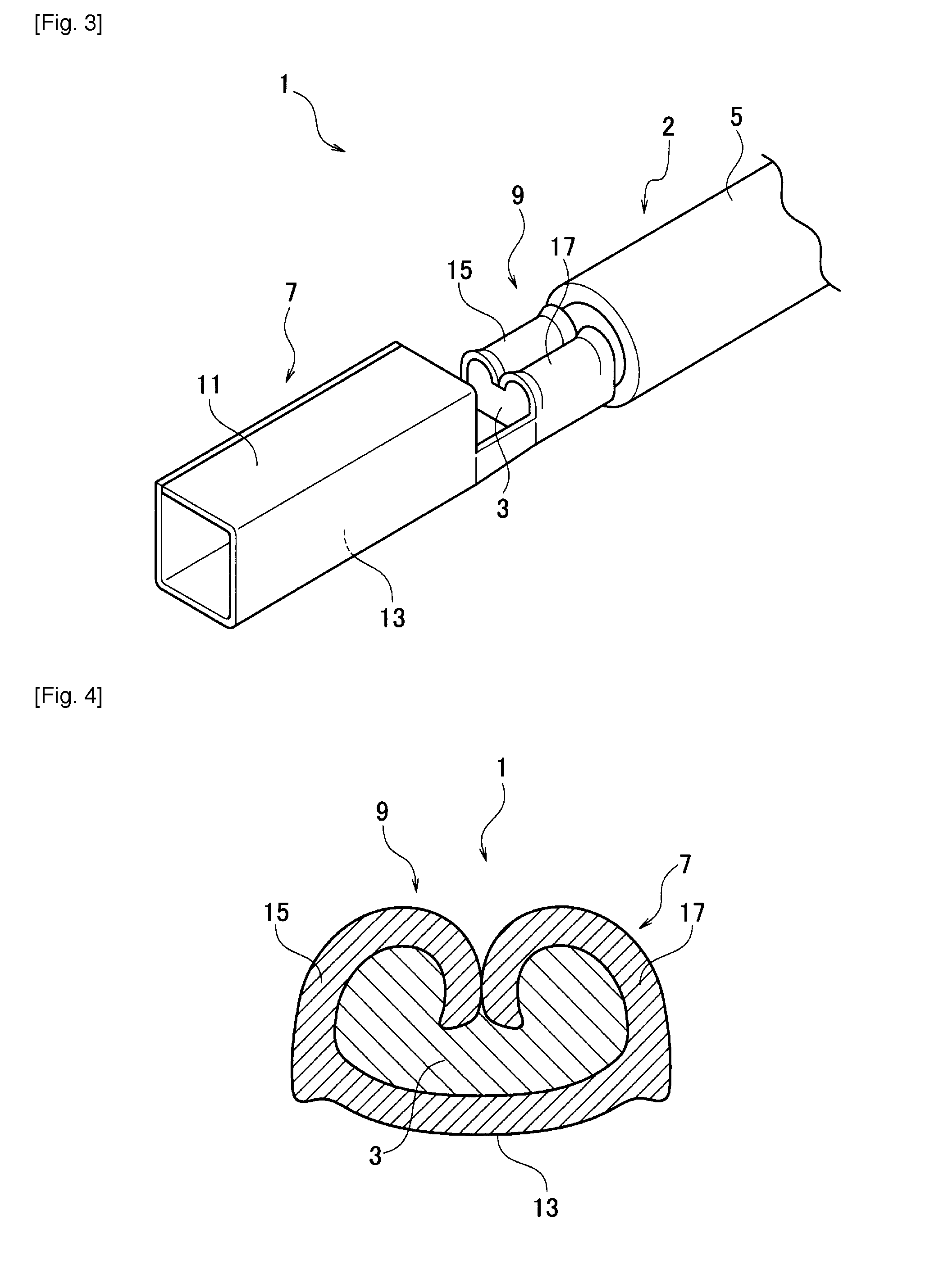 Terminal-crimped cable