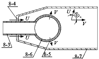 Turbine-based combined cycle engine super-combustion chamber