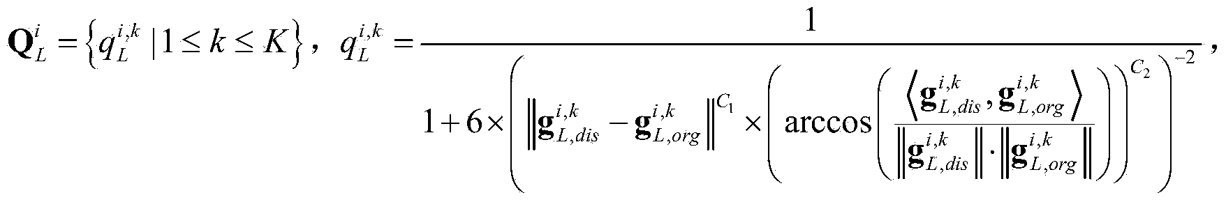 No-reference fuzzy distorted stereo image quality evaluation method