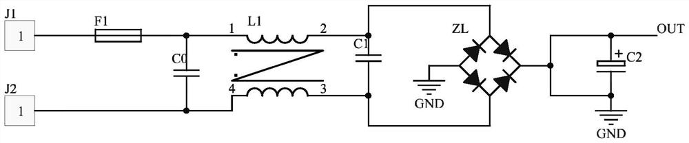 High-voltage pulse switching power supply