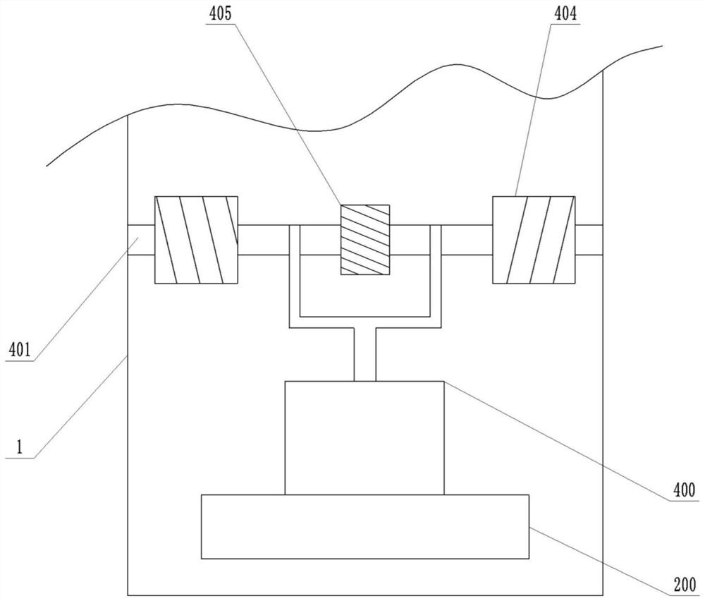 Intelligent painting device for building wall